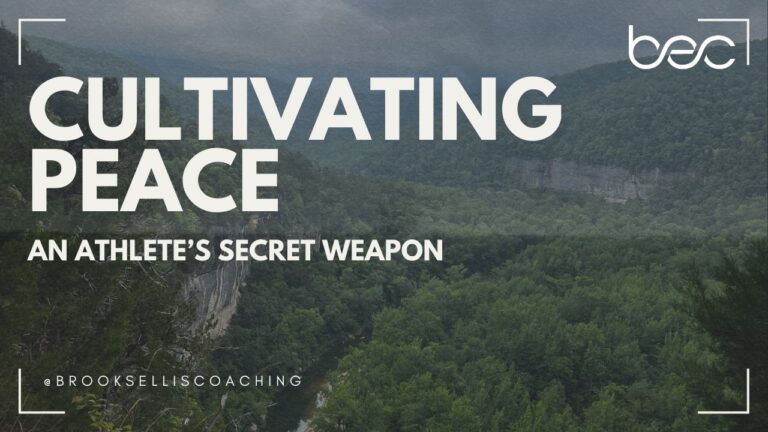 Cultivating Peace: An Athlete’s Secret Weapon