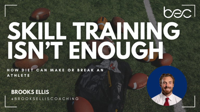 Skill Training Isn’t Enough: How Diet Can Make or Break an Athlete