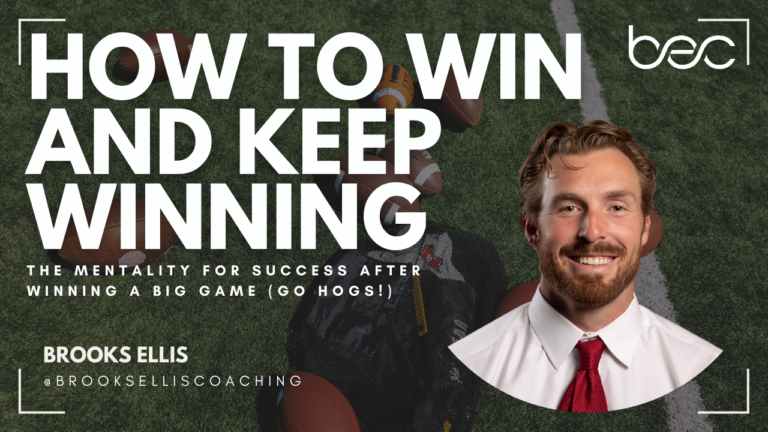 How to Win and Keep Winning: Mentality After a Win