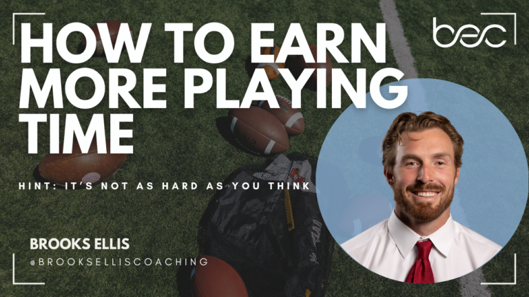 How To Earn More Playing Time