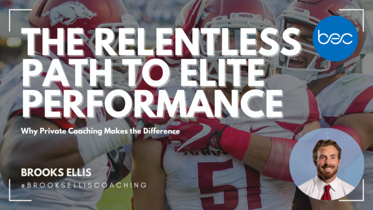 The Relentless Path to Elite Performance